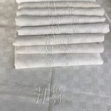 New MS rectangle tablecloth and 9 matching towels