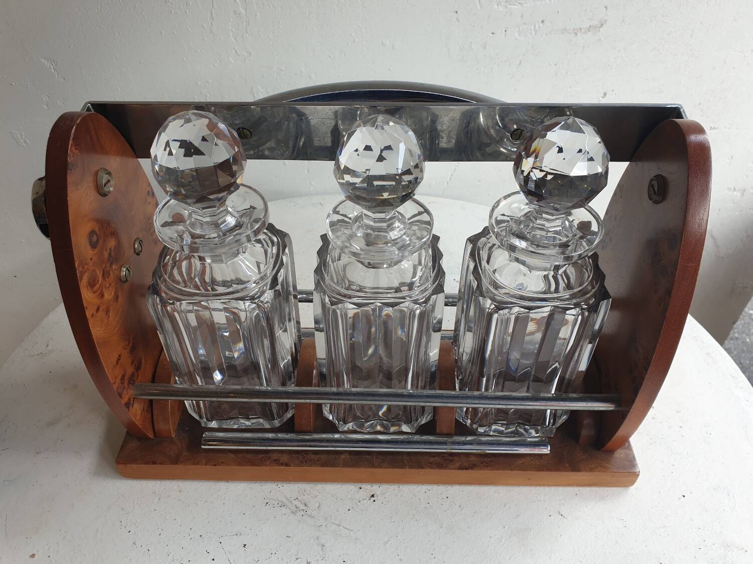 Art Deco Liqueur or Whiskey Cellar