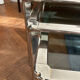 Chrome nesting tables designed and produced by Fratelli Orsenigo.