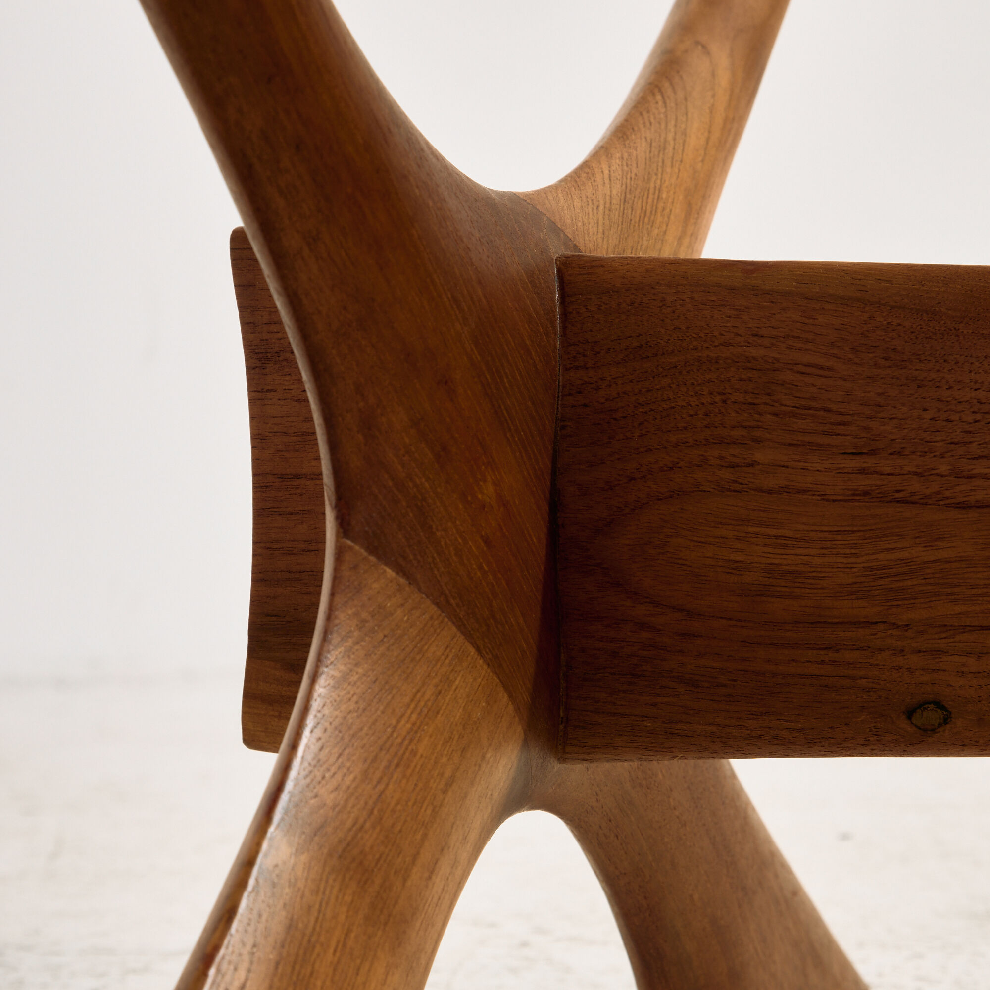 Table basse en teck Condor par Fredrik Schriever-Abeln pour Örebro Glas