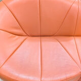 Pumpkin orange canapé