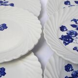 6 dessert plates Lunéville