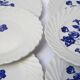 6 dessert plates Lunéville