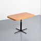 Table rise and fall for the Arcs, by Charlotte Perriand circa 1975