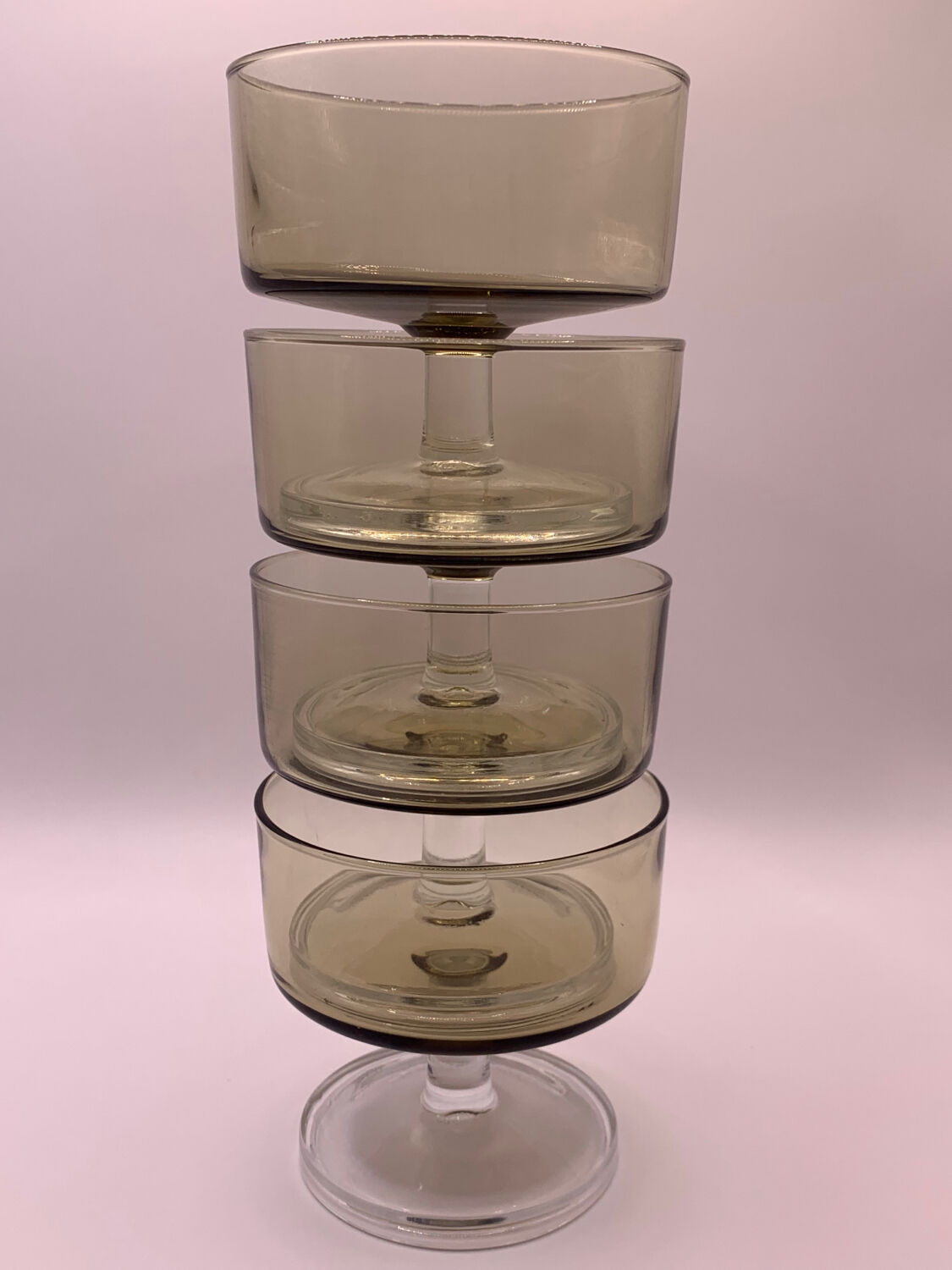 Ice cream or fruit sundaes