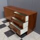 Sideboard brass grips on the drawers 1970s palisander