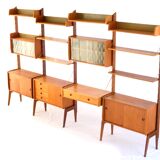 Wall Unit by John Texmon, Ergo System, 4 Modules, Norway, 1960s