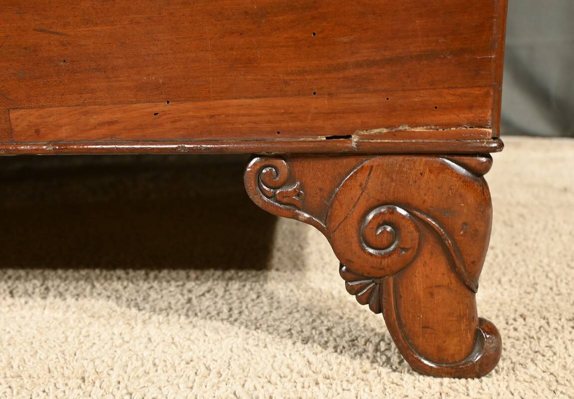 Mahogany Backrest Daybed, Restoration Period – Part 1 of the 19th Century