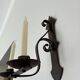 1950s wrought iron wall light