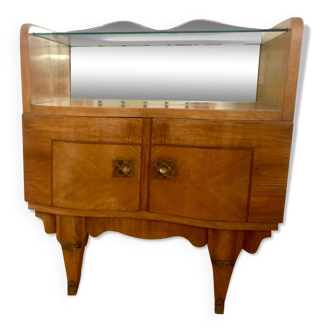 Italian marquetry bedside table