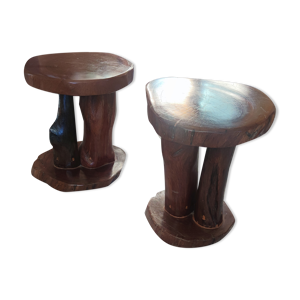 paire de tabourets ou