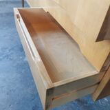 Sideboard in blond wood, 1970