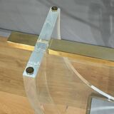 C. Hollis Jones Glass Table for Belgo Chrom – 1970