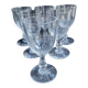 6 Baccarat port glasses – Art Nouveau
