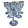 6 Baccarat port glasses – Art Nouveau