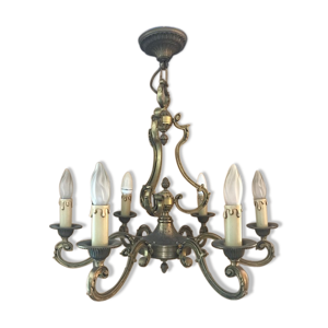 lustre en bronze