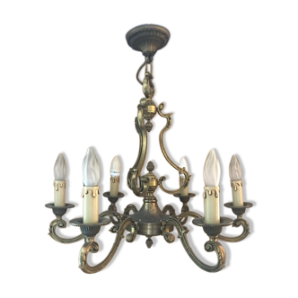 Bronze chandelier