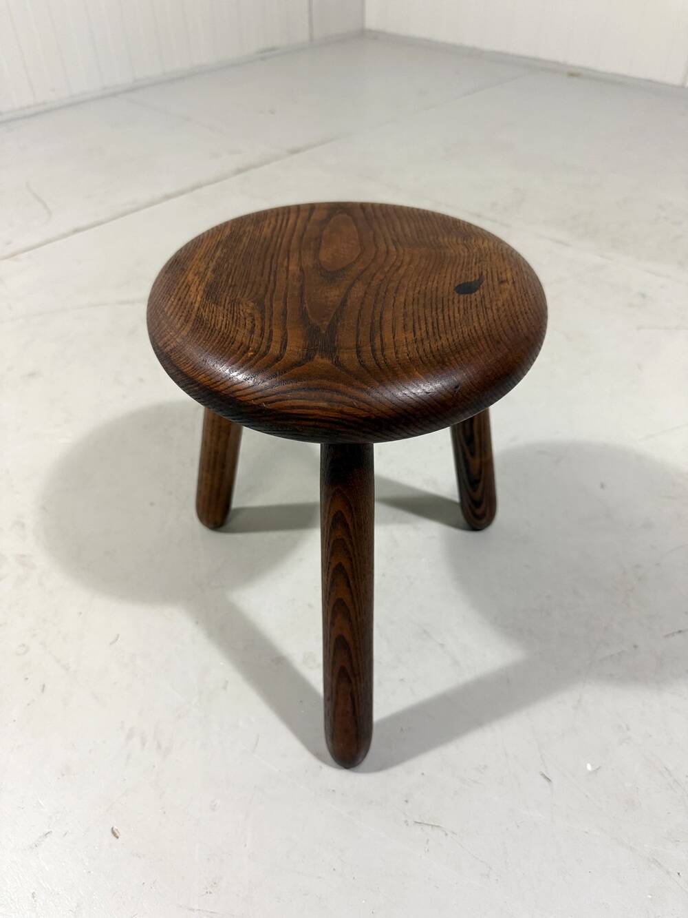 Solid oak stool 1960’s