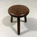 Solid oak stool 1960’s