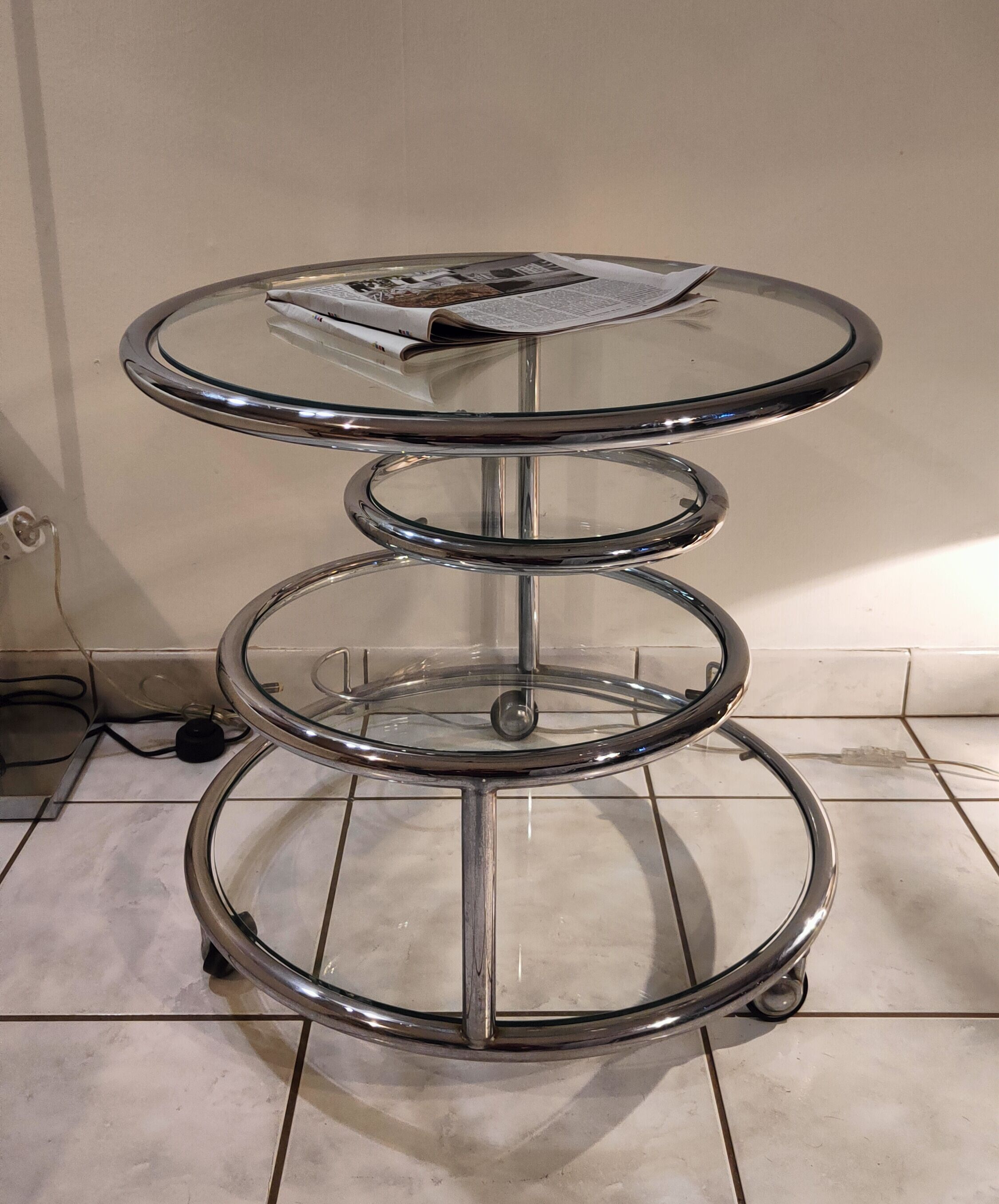 Modular trundle table 1970