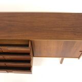 Scandinavian walnut sideboard, Sweden, 1960