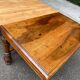 Henri II extendable dining table in solid walnut from the 19th century, 310cm.