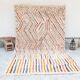 Handmade wool Berber rug 332 X 195 CM