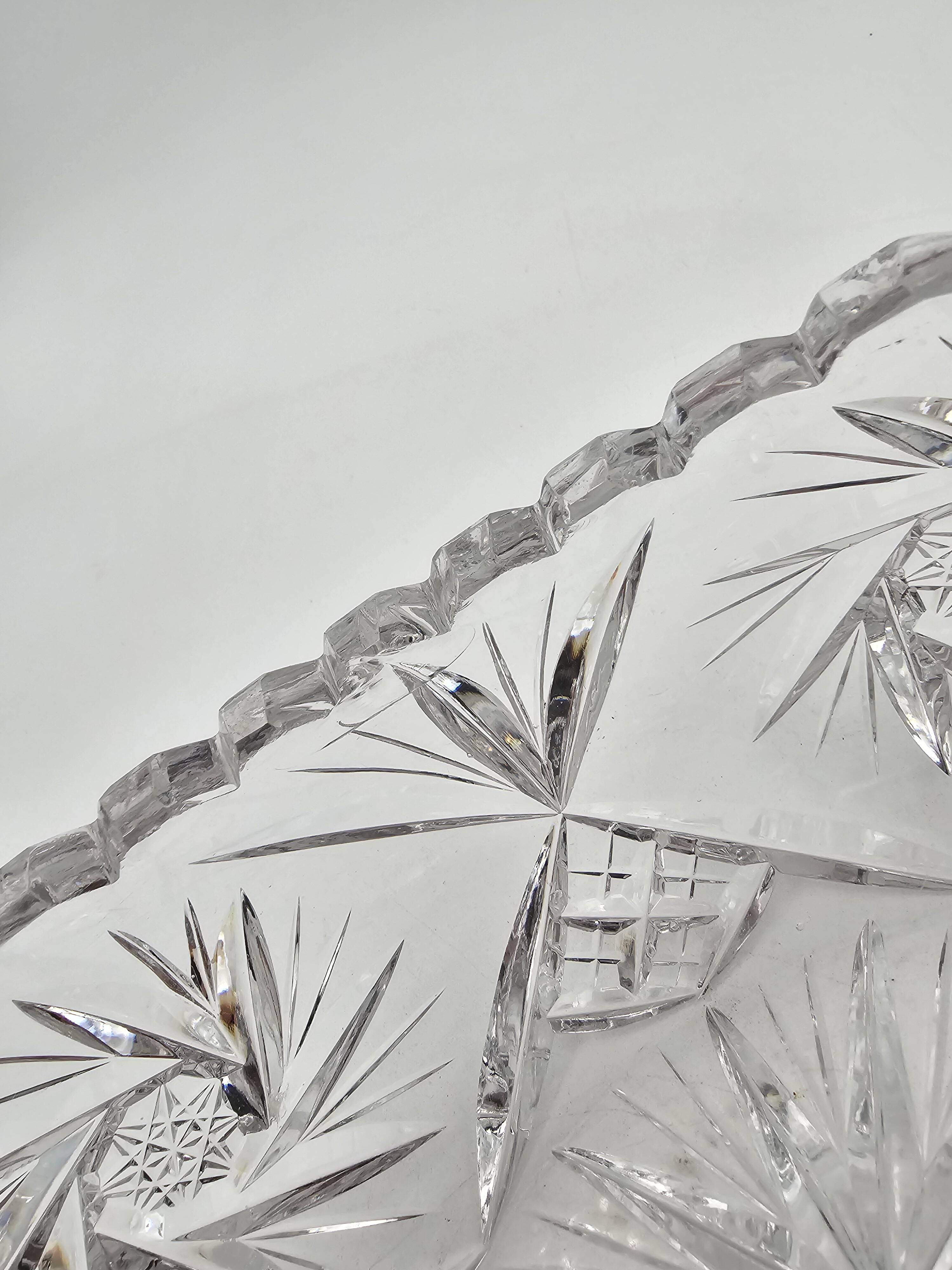 Art Deco Crystal Cup