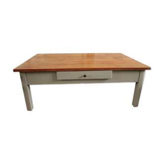 Restored farmhouse coffee table
