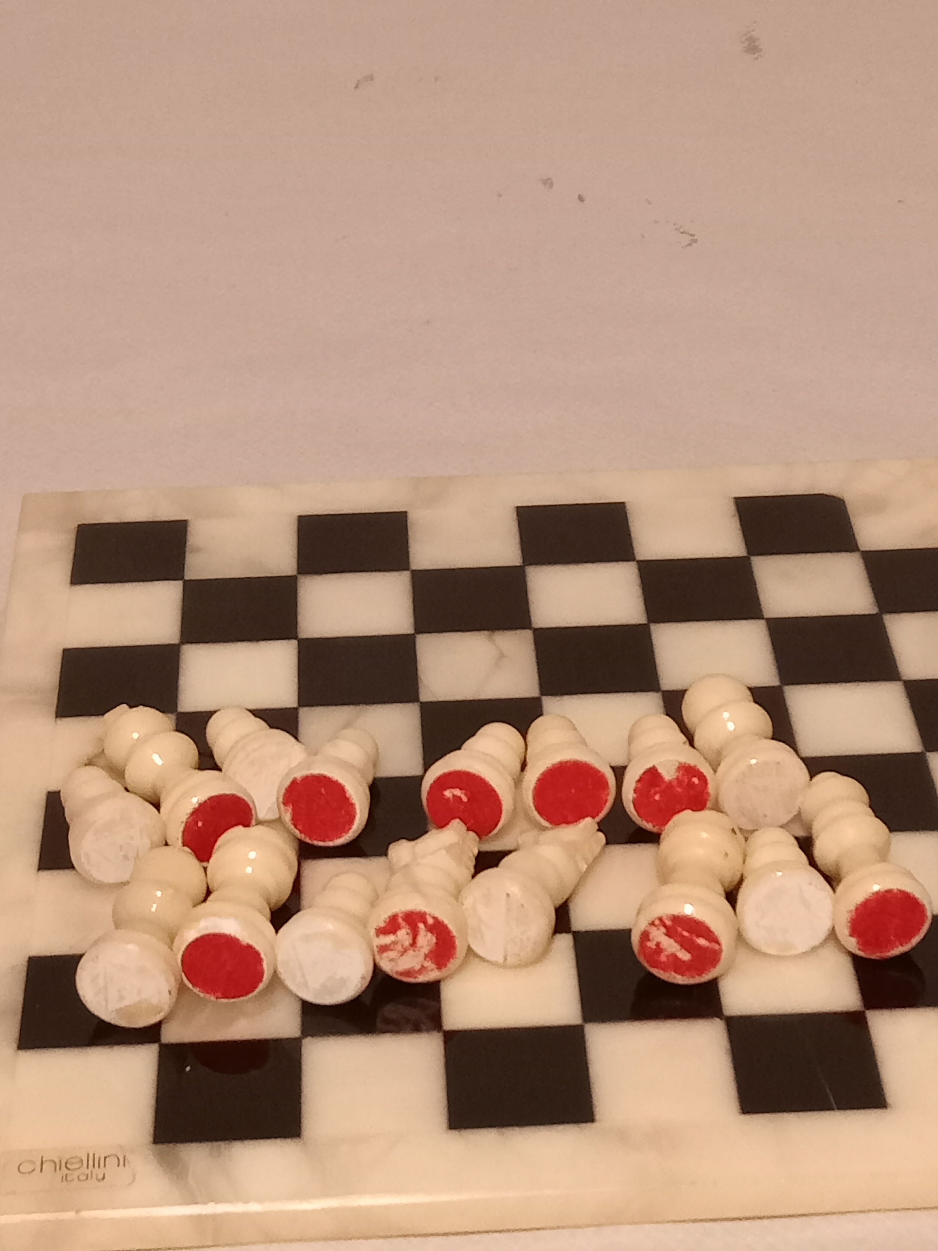 Italian Chiellini Marble Chess