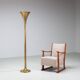 Brass ''Luminator'' floor lamp by Marcello Piacentini