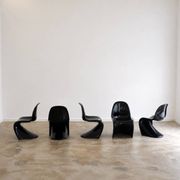 Panton chairs by Verner Panton for Herman Miller / Fehlbaum, 1971