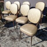 Set of 8 Louis XVI style chairs
