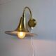 Vintage wall lamp brass