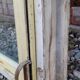 Wooden canopy 3 windows with bellows and abbatant