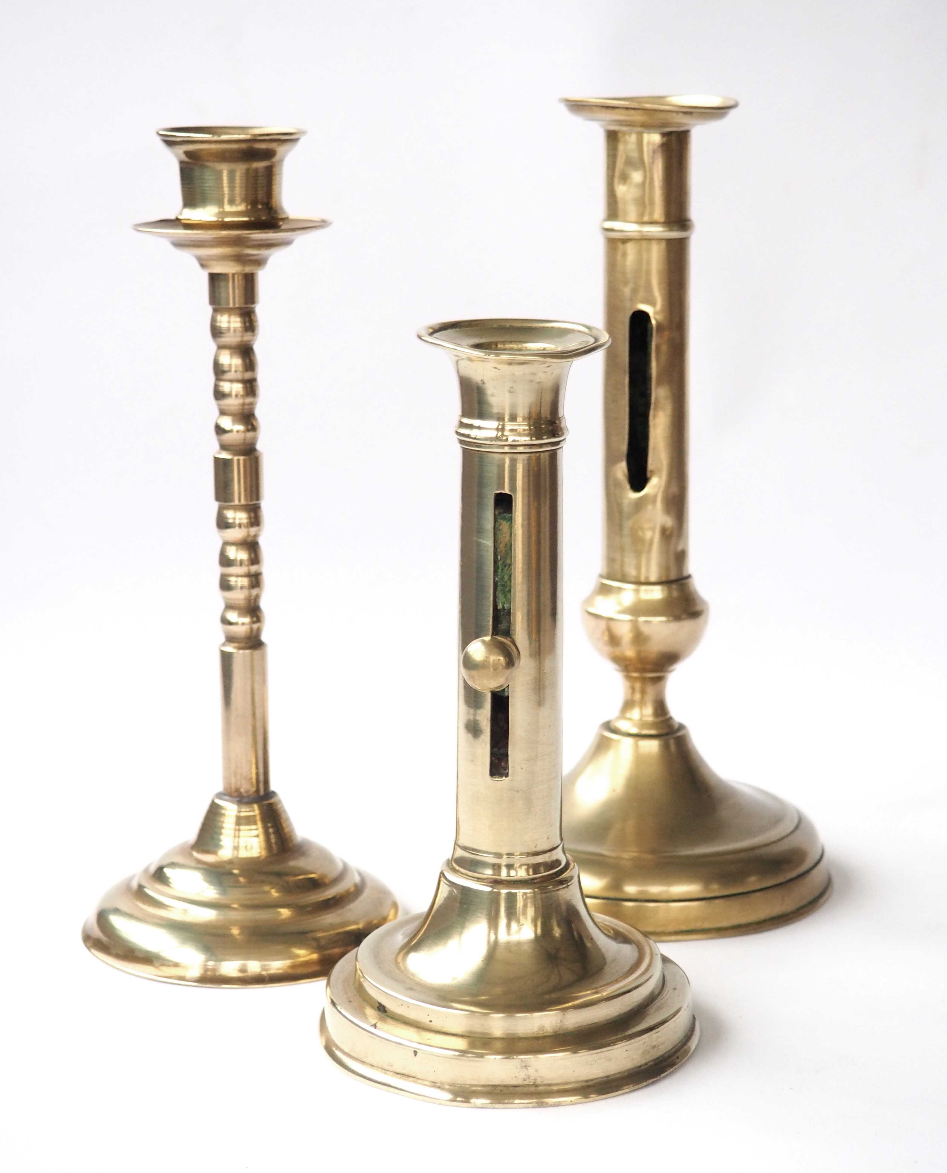 Brass candle holder