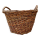 Panier vintage osier 29 cm