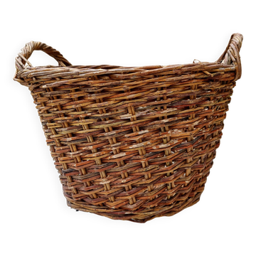 Panier vintage osier 29 cm