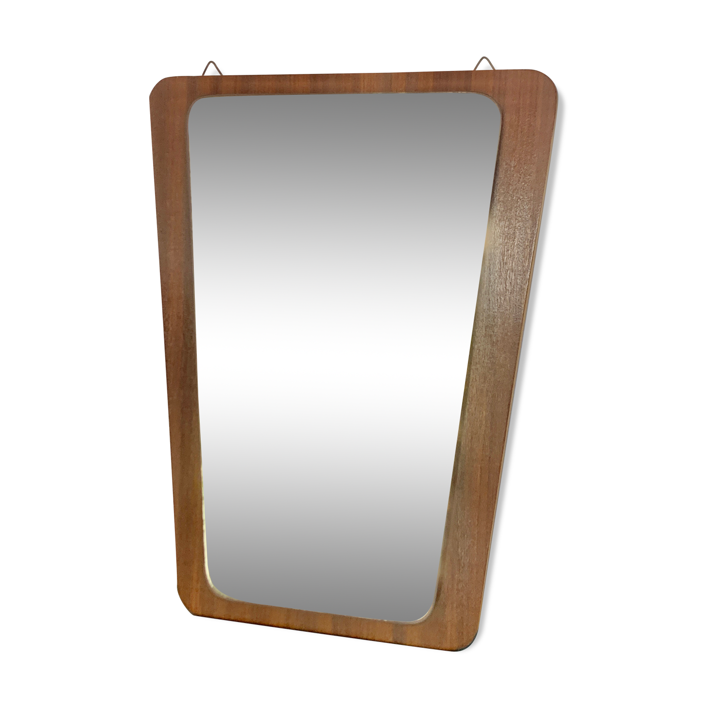 Mirror mirror ovoid Scandinavian 60's
