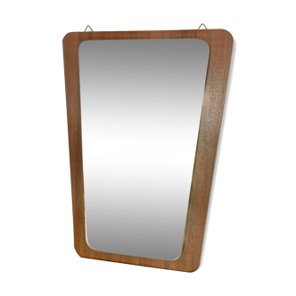 Miroir rétroviseur ovoïde scandinave 22x31cm