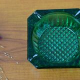 Cendrier carré vert