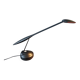 Unilux tactile pendulum lamp 1980.