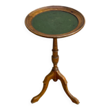 Vintage tripod pedestal table