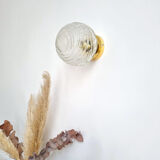 Globe wall lamp