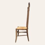 Ancienne chaise de nourrice Art Nouveau