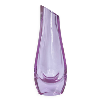 Vase vintage 1960 en verre