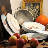Lot assiettes Digoin Sarreguemines