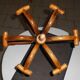 Old parrot coat rack