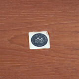 Illum Wikkelsø / Niels Eilersen “Capella” teak side table / 1960s / Danish modern design