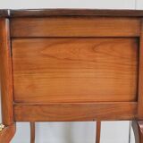 Dresser "Perruquière" in merisier, Louis XV style, early 20th